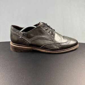 Freebird Shoes Mens 12 Kensington Olive Oxford Wingtip Leather Almond Toe
